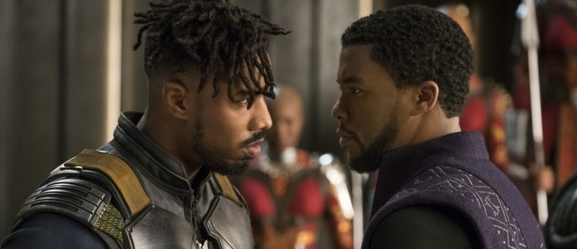 Black Panther T'Challa and Killmonger